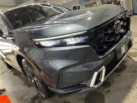 2023 Honda CRV Hybrid (Meteorite Gray Metallic) — DETAILERSHIP™