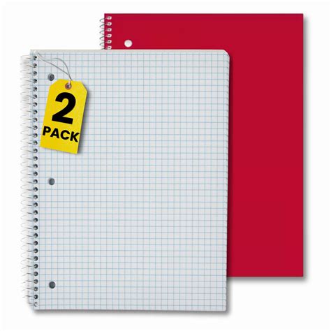 Snapklik.com : Graph Paper Spiral Notebook, Graph Notebook Spiral, 1 ...