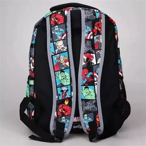 Smiggle Marvel Avengers School Bag – Colorful 16 Inch Backpack for Kids ...