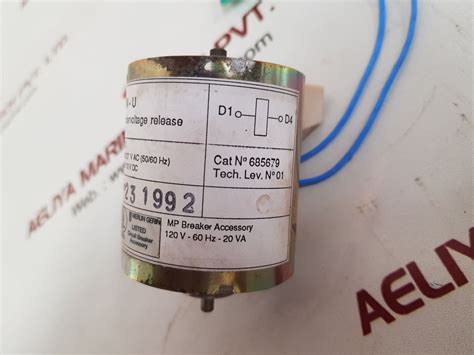 Merlin gerin mn-u 685679 undervoltage release masterpact circuit ...