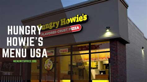 Hungry Howie's Menu With Prices 2026 USA (UPDATED) - Menu with Prices