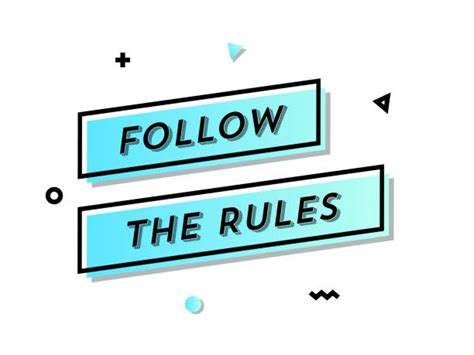 Follow Rules Sign 的图像结果