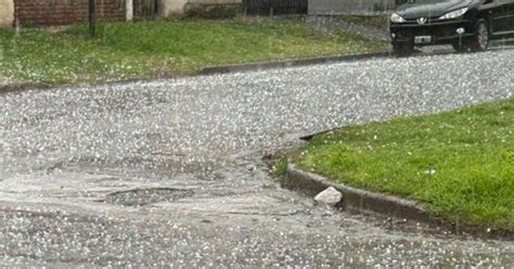 Se viene el granizo con tormentas severas, persistentes, copiosas y ...