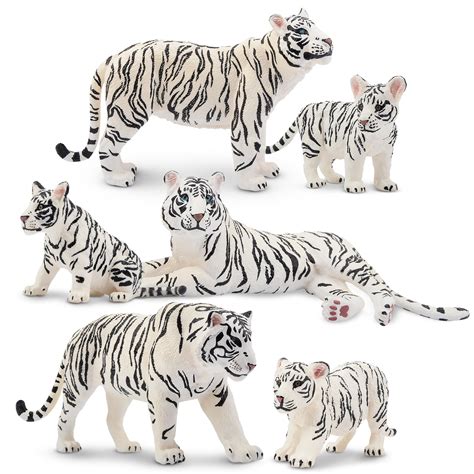 White Siberian Tigers Cubs