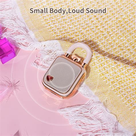 Divoom ® Love-Lock Bluetooth Speaker, Small Portable Music Box ...