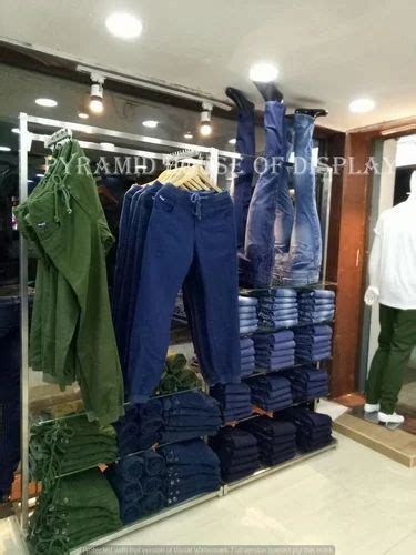 Garment Display Rack - Steel T-shirt Display Rack Manufacturer from Pune