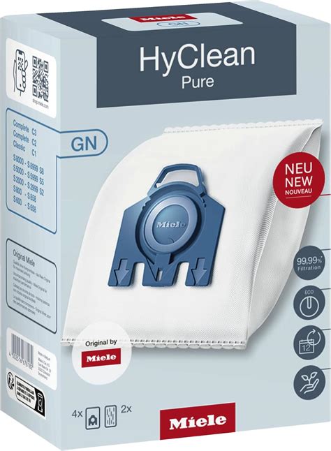 Miele GN HyClean Pure Vacuum Cleaner Dustbags Compatible with Complete ...