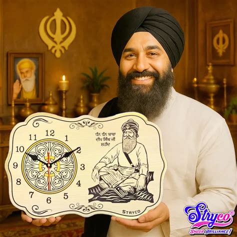 STRYCO by PARAM INTERNATIONAL 12x18 Inches | Baba Deep Singh Ji Photo ...