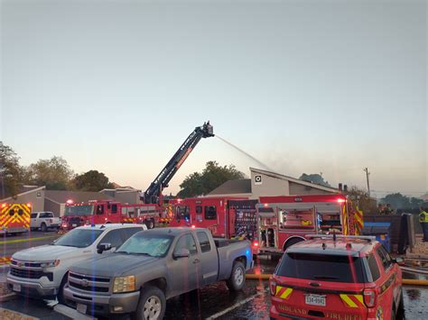 Several animals deceased after apartment fire in Midland