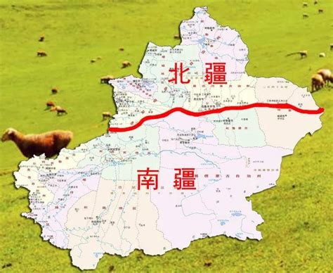 2020新疆地图高清图片,新疆地图全图放大100倍 - 伤感说说吧