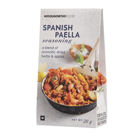 Spanish Paella Seasoning 20 g | Woolworths.co.za