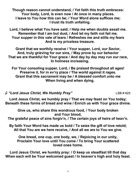 Worship Bulletin and Announcements for March 17, 2024 - Sojourn with ...