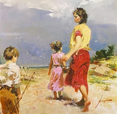 Mother And Children Art