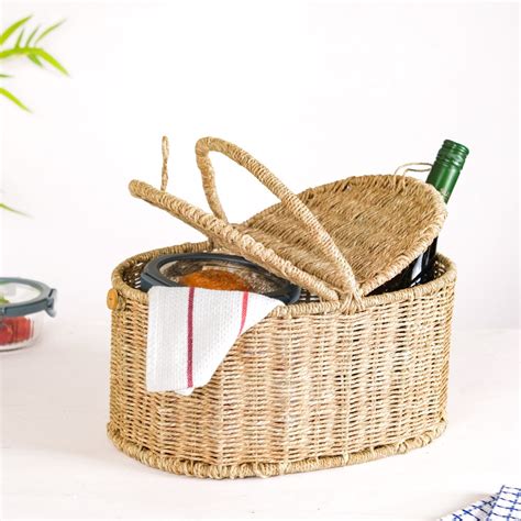 Sabai Chic Sustainable Picnic Basket Online - Premium Basket | Nestasia
