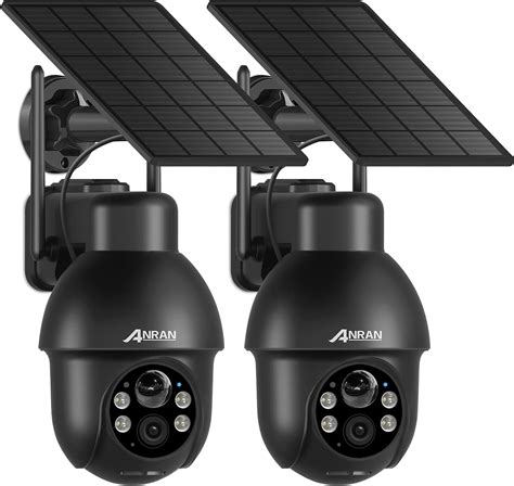 Amazon.com : ANRAN Security Cameras Wireless Outdoor - 2K Solar ...