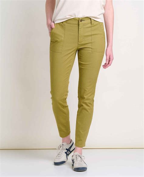 Toad&Co Women's Earthworks Skinny Ankle Pants | Ecolife