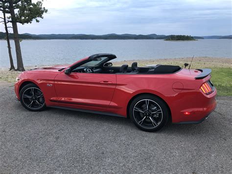 2017 Race Red Mustang GT 5.0 Convertible California Special