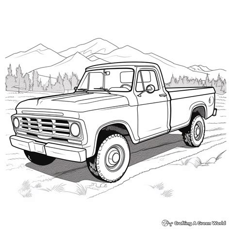 Old Dodge Truck Coloring Pages [2025]
