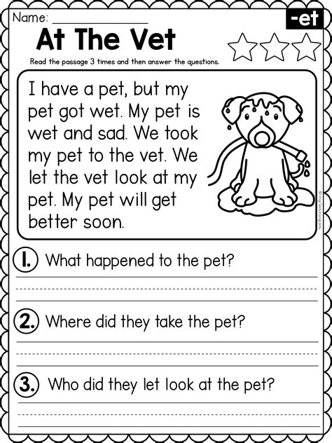 Phonics Reading Comprehension Passages BUNDLE Paper & Digital ...