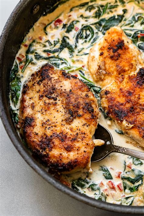 Chicken Florentine - Eating Healthy Blog