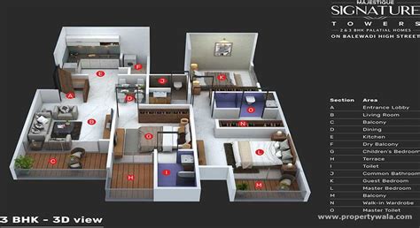 Majestique Signature Towers - Baner, Pune - PropertyWala.com