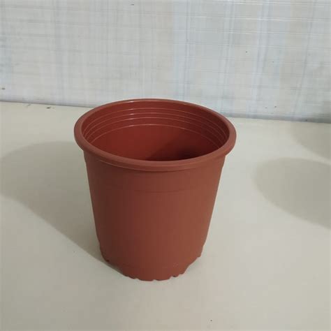 6" Flower Pot Terracotta Colour Sunrise Series (14.5 cm) ( Pack of 12 ...
