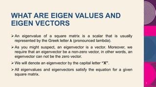 Image result for Eigen Vector and Eigenvalues Examples
