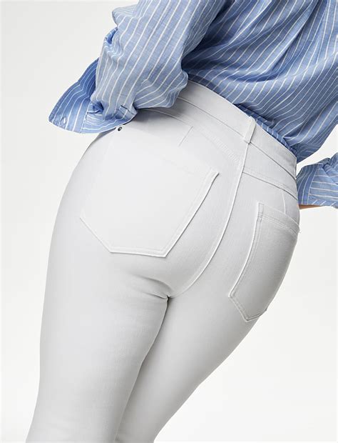 Buy Magic Shaping High Waisted Skinny Jeans at Marks & Spencer