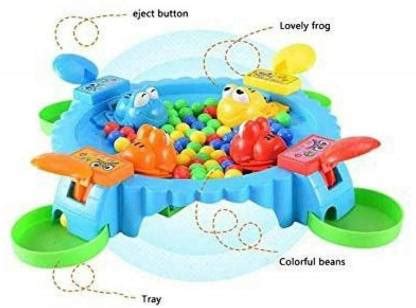 Mt hub Hungry Frog Eating Beans Games Toy for Children Board Game ...