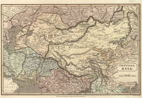 At Auction: [Asia]. Lot of 11 engr. maps of central Asia,