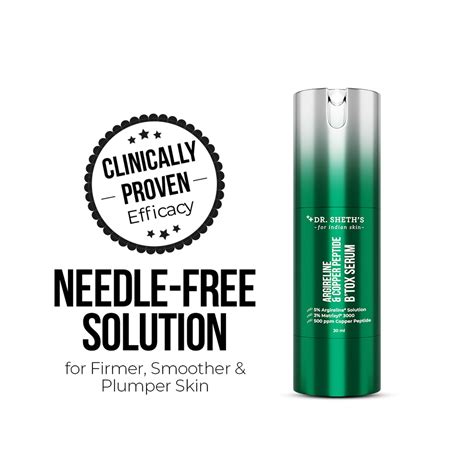 Argireline & Copper Peptide B’tox Serum - 30ml – Dr Sheth's