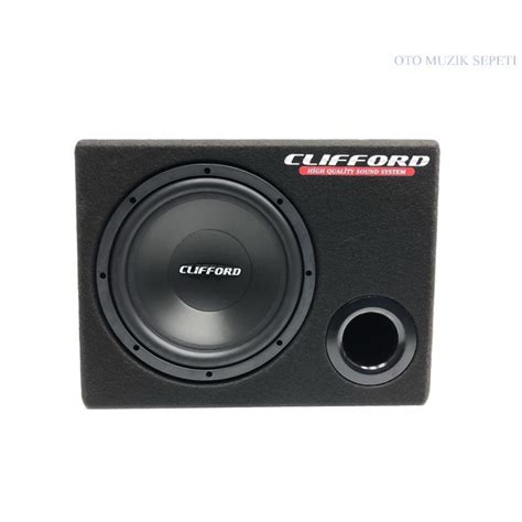 Oto Muzik Sepeti - CLİFFORD CF E12S BOX 30 cm Kabinli Subwoofer ...