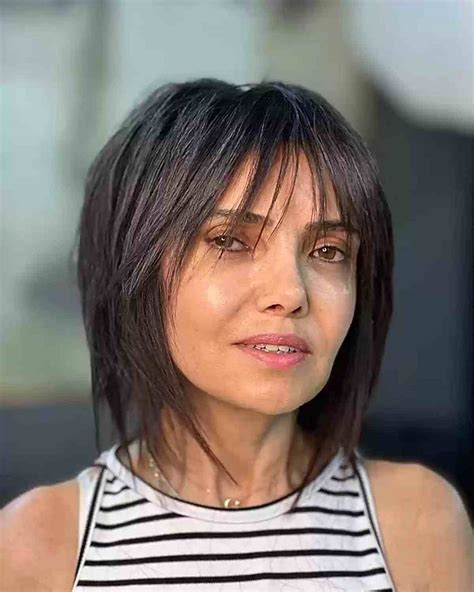Older Short Brunette Hairstyles