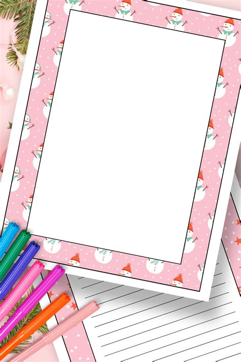 Free Printable Christmas Borders — Gathering Beauty