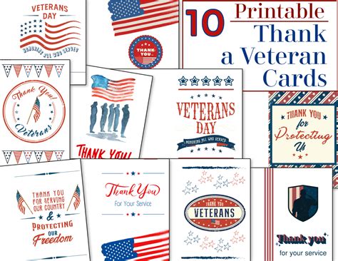 Veterans Day Thank You Cards