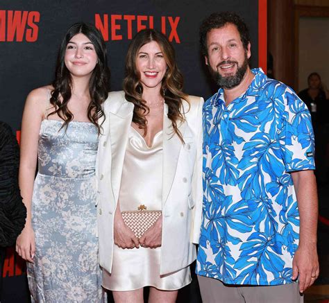 Adam Sandler, His Wife Jackie, and Their Daughter Sunny Made a Rare Red ...