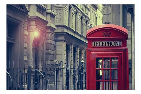 Buy ArtStory Vinyl Telephone Booth Wall Sticker (40 cm x 26 cm x 1 cm ...