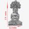 Silver God Parshwanath statue hallmark certified ~ caratcafe – CaratCafeInd