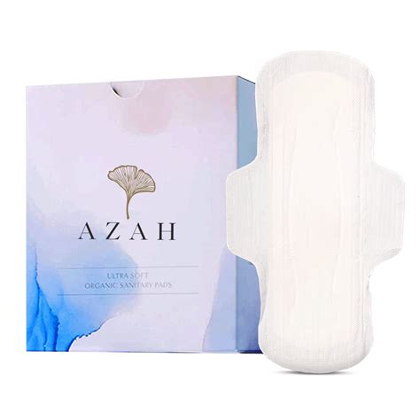 Buy Azah Rash-Free Sanitary Pads for women | Organic Cotton Pads | All ...