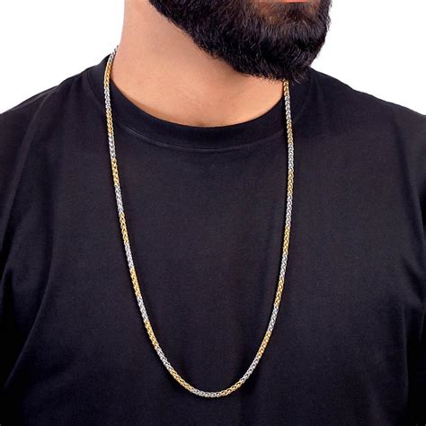 Royal Links Beaded Steel Chain – VOYLLA