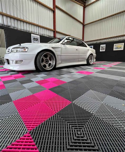 Garage Floor and Hex Lighting Installation - Prestige Garage Flooring