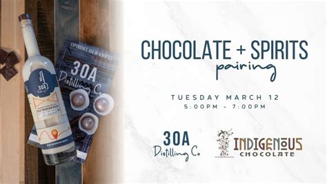 Chocolate & Spirits w/ Indigenous Chocolate, 605 North County Highway ...