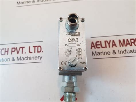 Hawe Hydraulik Dg 20 M Pressure Switch 1400715 – Aeliya Marine Tech®