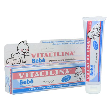 Vitacilina Bebé Pomada Caja Con Tubo Con 50g Vitacilina POMADA ...