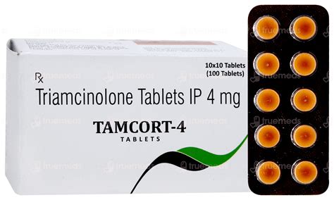 Tamcort 4 Tablet 10 - Uses, Side Effects, Dosage, Price | Truemeds
