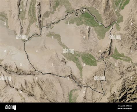Kunduz, province of Afghanistan. Low resolution satellite map Stock Photo - Alamy