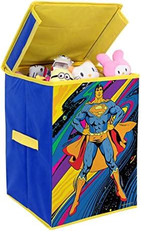 Superman Rectangular Foldable Laundry Toy Organizer & Storage Box with ...