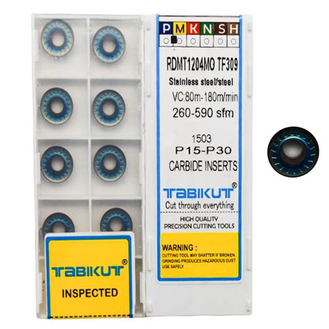 Jaibros | Buy Tabikut R6 Carbide Inserts - RPMT1204