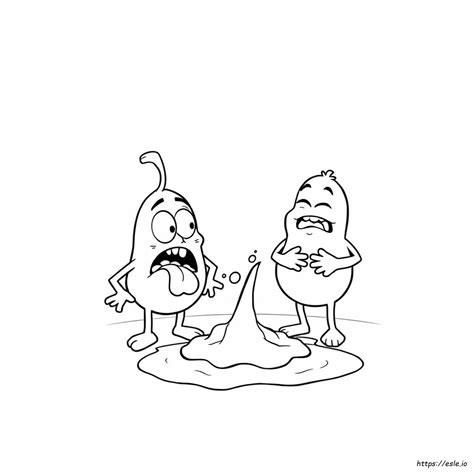 Barf Ve Belch Boyama Sayfaları
