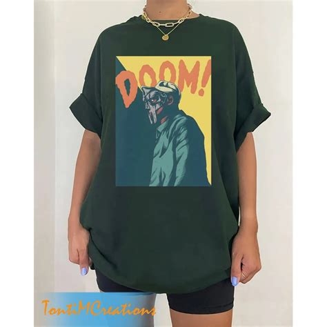 Hip Hop Vintage Mf Doom Shirt, Mf Doom Comic Art Shirt, Vin - Inspire ...